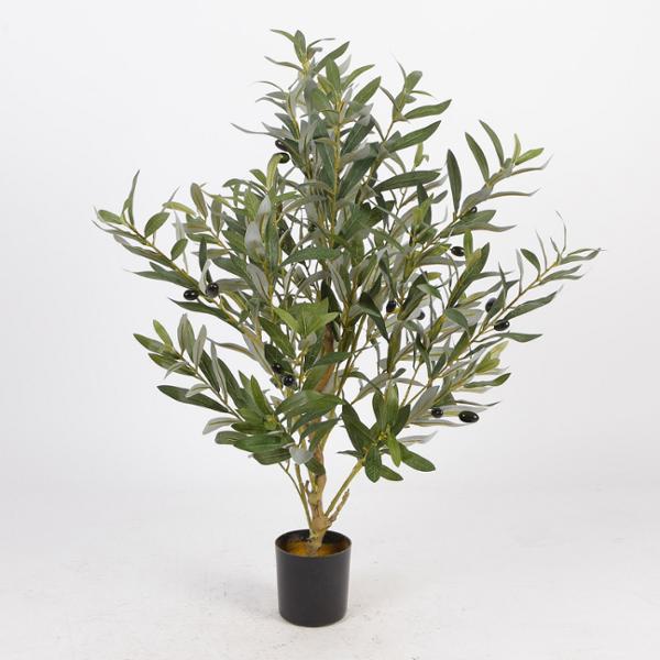 PLANTA ARTIFICIAL LALI - VERDE Y NEGRO