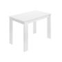 MESA AUXILIAR ASPEN - BLANCO Y COLOR BLANCO