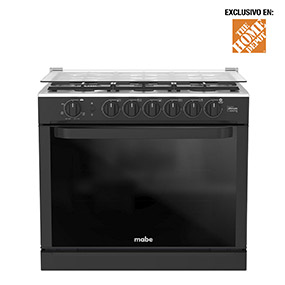 ESTUFA EMPOTRABLE GAS LP O NATURAL 30 PULGADAS 6 QUEMADORES CON CAPELO