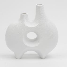BASE DECORATIVA HARPER - BLANCO