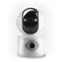 CÁMARA INTELIGENTE PARA INTERIOR CON DOBLE LENTE 2MP BLANCO