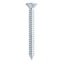 4 TORNILLOS PARA METAL 2 PULGADAS PLATA