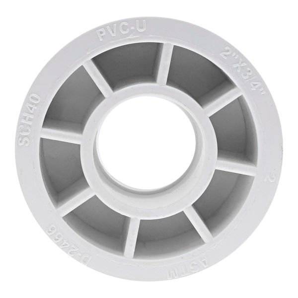 REDUCCIÓN BUSHING DE PVC 2" X 3/4"
