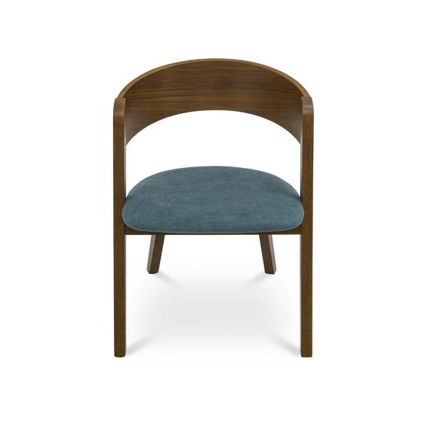 SILLA FIJA 1 PERSONA EBI TEXTIL TURQUESA
