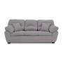 SOFÁ CAMA DUV TEXTIL 225 X 90 CM GRIS SIN COJINES