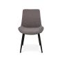 SILLA TELA TAUPE NEGRO GOK