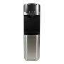 DISPENSADOR DE AGUA COMPRESOR CARGA SUPERIOR FRÍO Y CALOR ACERO INOXIDABLE NEGRO