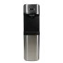 DISPENSADOR DE AGUA COMPRESOR GARRAFÓN OCULTO FRÍO Y CALOR ACERO INOXIDABLE PLATEADO
