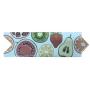 CENEFA FRUIT MIX 8 X 25 CM 1 PIEZA
