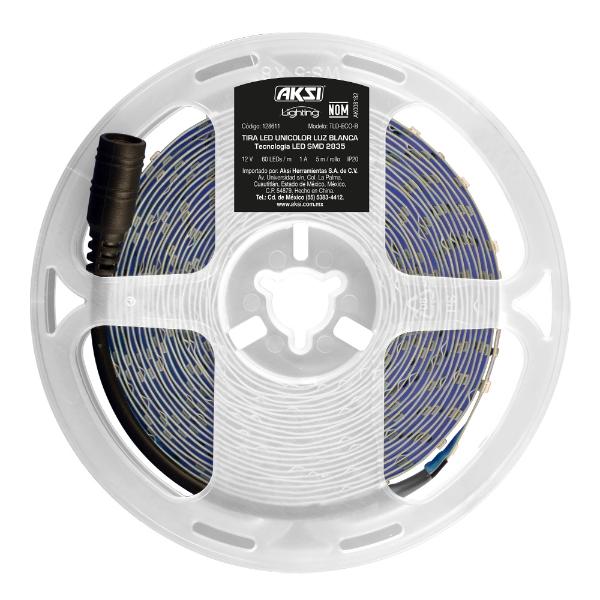 TIRA LED 5M LUZ FRÍA 6500K