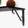 ESCUADRA COLONIAL 29 X 34 CM NEGRO TEXTURIZADO