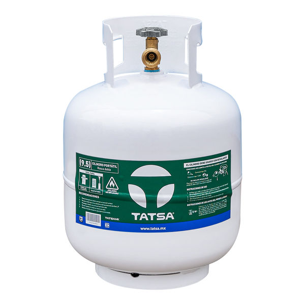 CILINDRO DOBLE ROSCA 9.5 KG TATSA