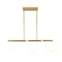 CANDIL LED DORADO NORA