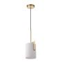 LÁMPARA COLGANTE MODERN 119 X 20 CM BLANCO Y DORADO