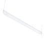 LUMINARIO PARA SUSPENDER O SOBREPONER EN TECHO DE 36W CON LUZ AJUSTABLE BLANCO