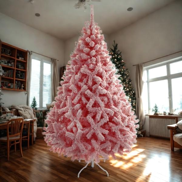 PINO ASPEN NEVADO ROSA NO.7 DE 220 CM