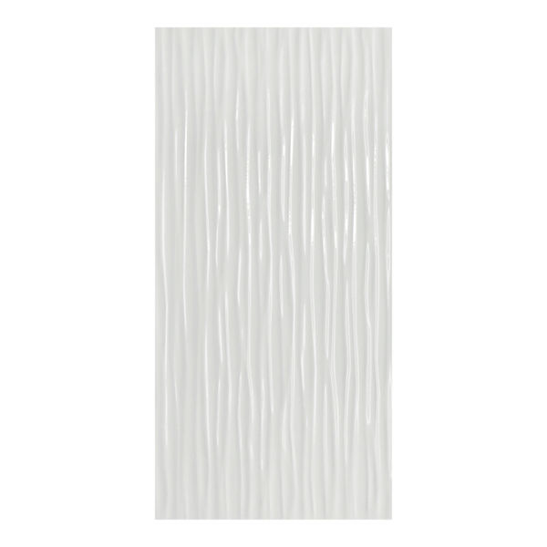 MURO CERÁMICA RILIEVI 25 X 50 CM BLANCO TIPO PATRONES CAJA CON 1.5 M2
