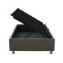 CAMA BAUL INDIVIDUAL GRIS OXFORD