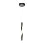 COLGANTE FINLEY LED 1L NEGRO