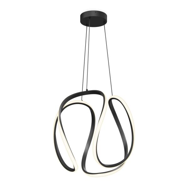 COLGANTE VIVALDI LED 1L NEGRO