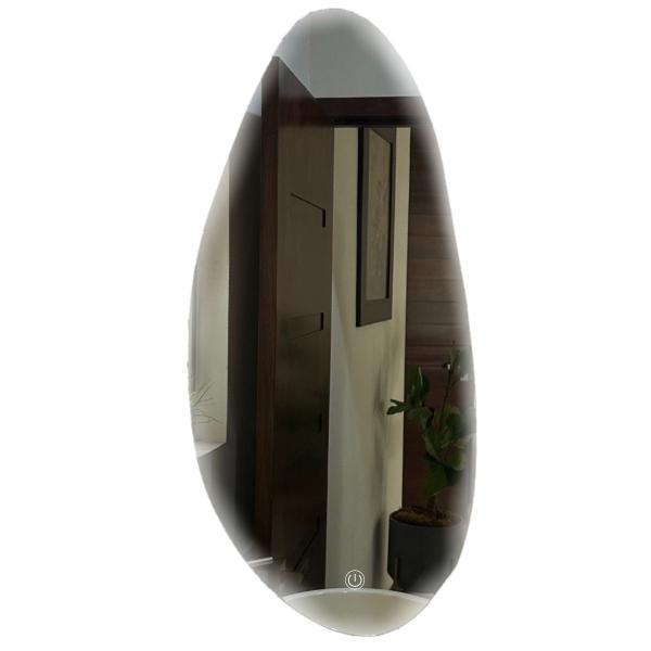ESPEJO ASIMETRICO CON LUZ LED BLANCA
