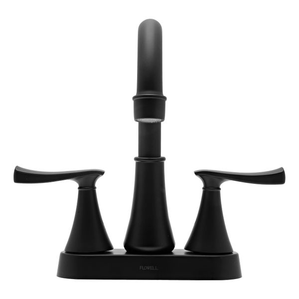 LLAVE PARA LAVABO DUOMANDO NEGRO MATE EMMA FÁCIL INSTALACION