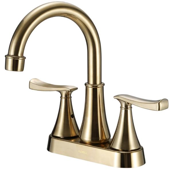 LLAVE PARA LAVABO DUOMANDO DORADO EMMA CONTROL PRECISO