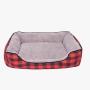 CAMA PARA MASCOTA LISA POLYESTER RAZA MEDIANA AFELPADA