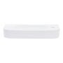 LAVABO PARA BAÑO EMPOTRABLE BLANCO RECTANGULAR 50 X 22 CM ROMA