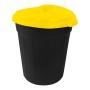 BOTE DE BASURA DE POLIPROPILENO CON TAPA 85 L