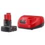 KIT DE INICIO DE BATERIAS XC 4.0 MILWAUKEE M12
