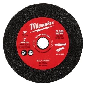 DISCO DE CORTE DE METAL DE 3 PULGADAS MILWAUKEE 3 PIEZAS
