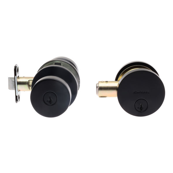 COMBO CON POMO PISMO Y CERROJO SENCILLO UPTWON REVERSIBLE NEGRO MATE
