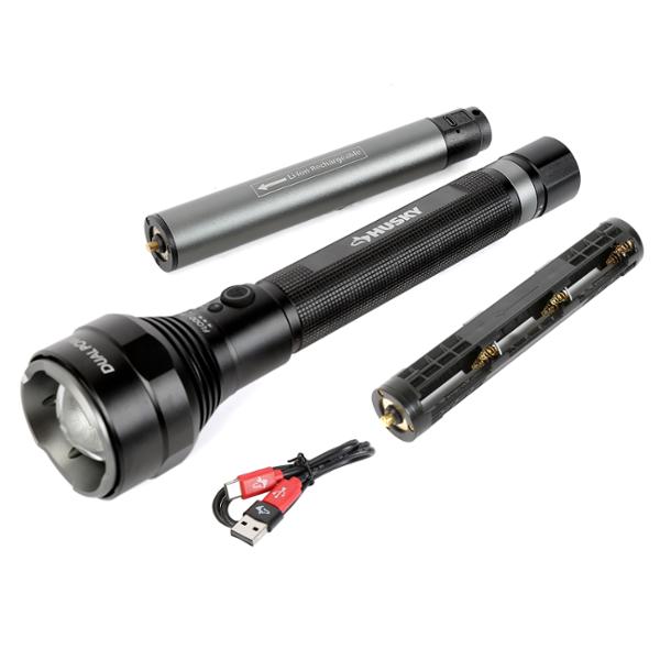LINTERNA LED HUSKY RECARGABLE