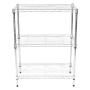 ESTANTE METAL 3 NIVELES 340.1 KG DE CARGA 77.4 X 60.1 X 34.7 CM AJUSTABLE