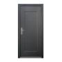 PUERTA EXTERIOR DE SEGURIDAD 13 PASADORES CERRADURA DIGITAL 95 X 215 CM DERECHA GRIS OXFORD MATE