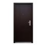 PUERTA EXTERIOR DE SEGURIDAD 13 PASADORES 95 X 215 CM IZQUIERDA CHOCOLATE MATE