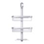 ORGANIZADOR PARA REGADERA DE ALUMINIO PLATA MATE 3 NIVELES