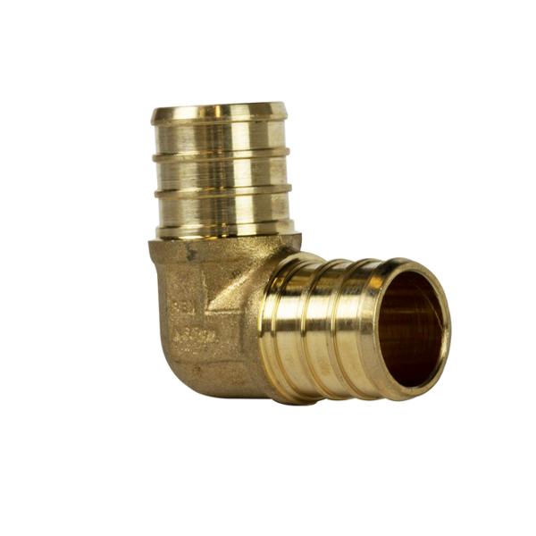 CODO 90 ESPIGA DE LATÓN 3/4" X 3/4"