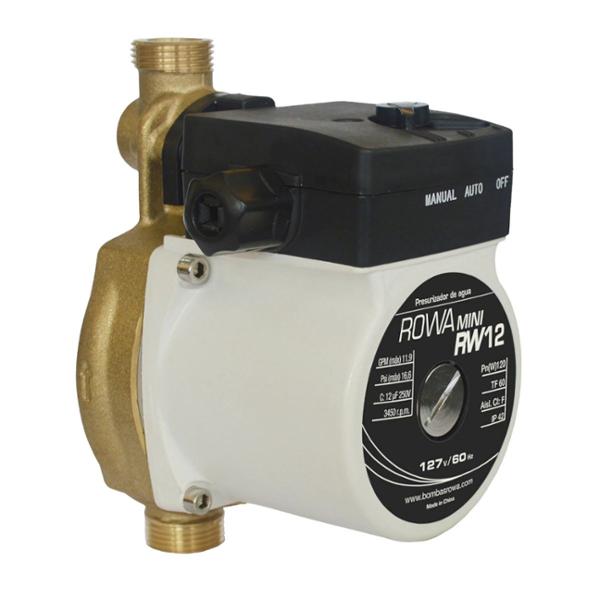 BOMBA DE AGUA PRESURIZADORA 1/6 HP 45 L/MIN