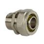 ADAPTADOR LATÓN 3/4" X 3/4" MACHO
