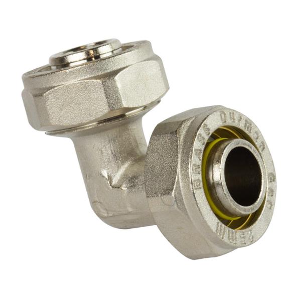 CODO 90 LATÓN 3/4" X 3/4" COMPRESIÓN