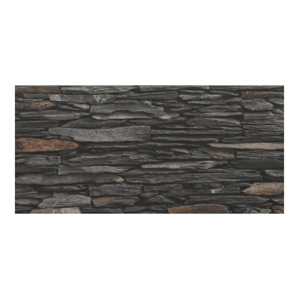 MURO CERÁMICA MERANTI 30 X 60 CM GRIS TIPO PIEDRA CAJA CON 1.62 M2