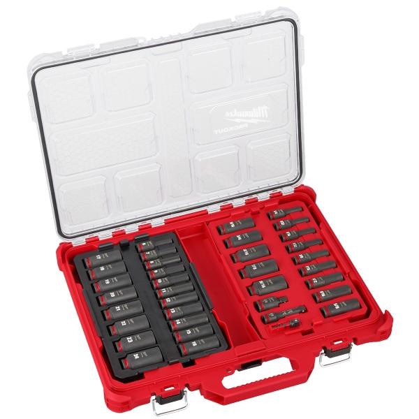 JUEGO DE DADOS SHOCKWAVE IMPACT DUTY 3/8 PULG. 36 PZAS