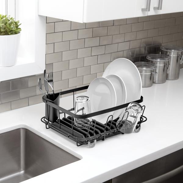 ESCURRIDOR DE PLATOS FLOAT NEGRO