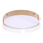 LÁMPARA DE TECHO EMPOTRABLE LED DIMEABLE CIRCULAR 16" 24 W DORADA