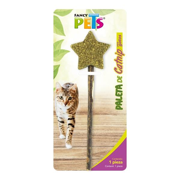 PALETA PARA GATO CATNIP 21 CM