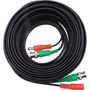 CABLE COAXIAL HD DE VIDEO Y ALIMENTACIÓN 10 M NEGRO
