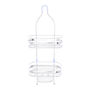 ORGANIZADOR DE 3 NIVELES PARA REGADERA CROMO