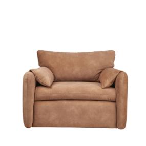 SILLÓN INDIVIDUAL 1 PERSONA COSMO TELA CAMEL